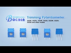 3323 Серия 0,5 Вт 1к 2к 5к 10к 20к 50к Ом Одноразовый цирметный триммер Потенциометр