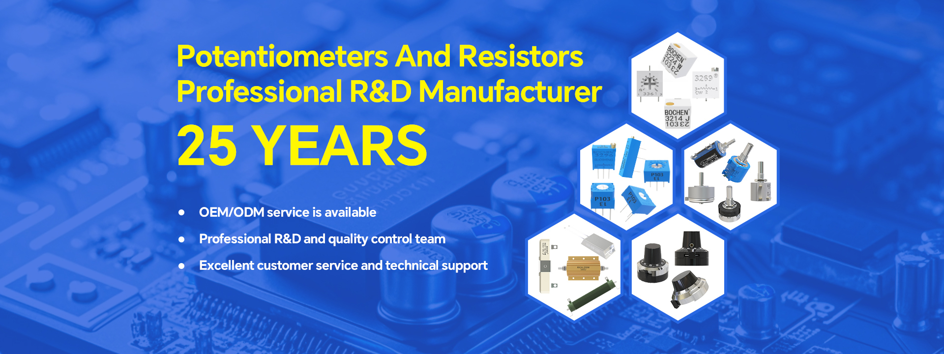 качество потенциометр триммера завод